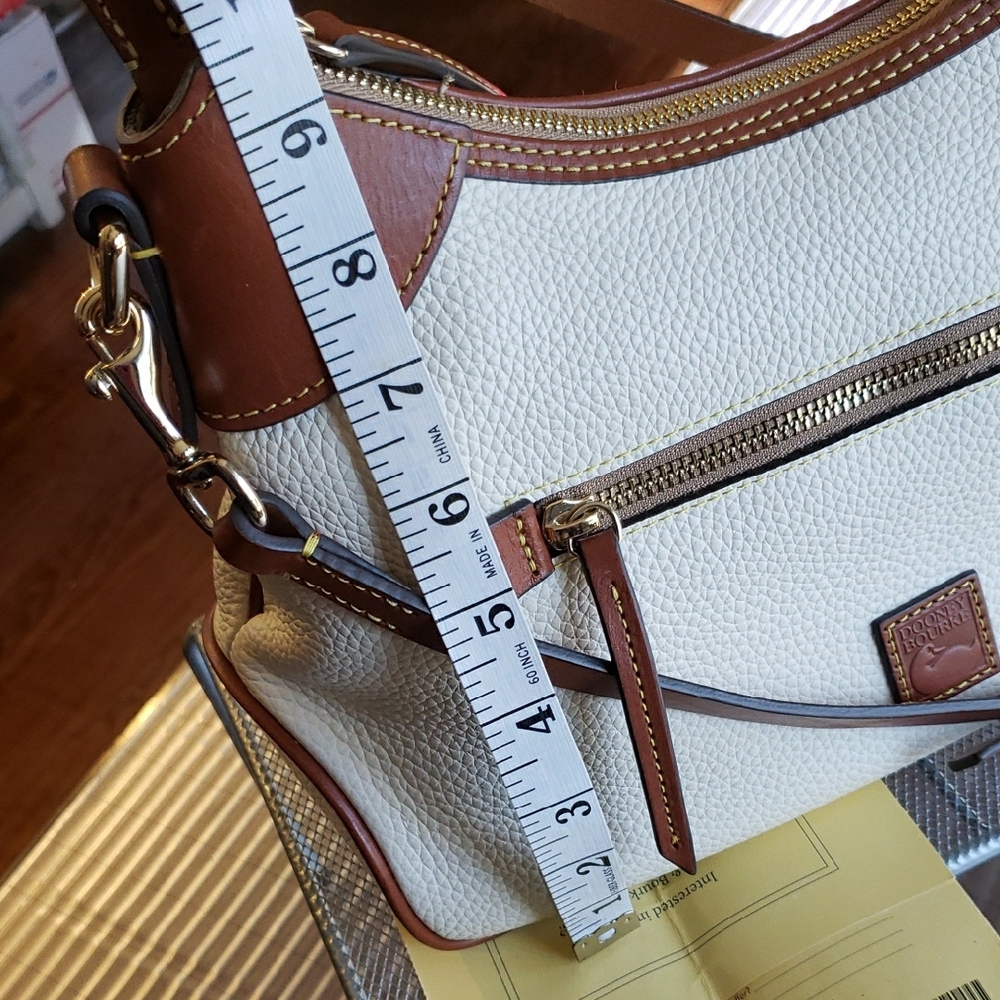Dooney & Bourke Pebble Leather Hobo Bag - Picture 3 of 8